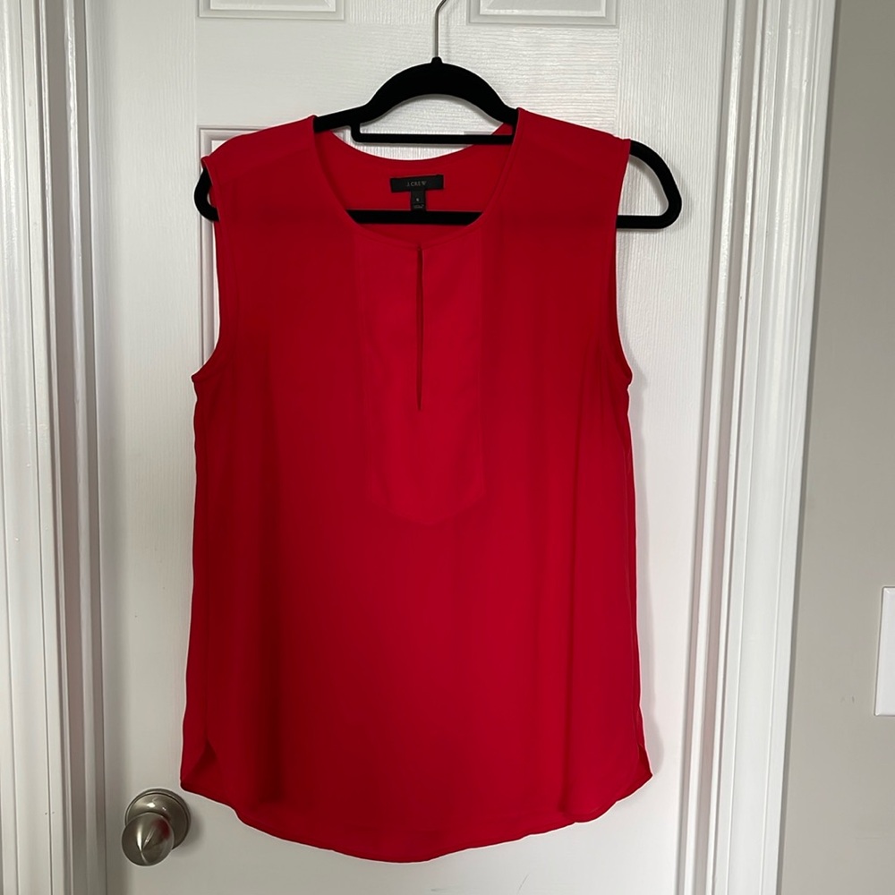 JCrew chiffon tank